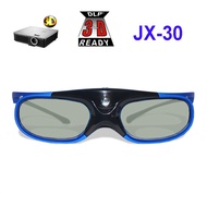 Rechargable 3D Active Shutter Glasses 1Pc For Xgimi Z3/Z4/H1 Nuts G1/P2 Benq Optoma Hitachi &amp; All DLP LINK Projectors