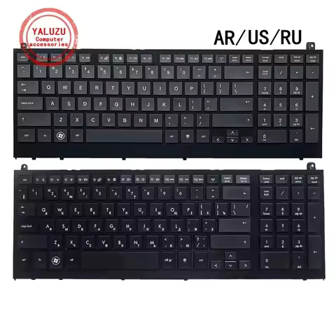 US/RU/AR English/Russian/Arabic NEW Laptop Keyboard For HP Probook 4520 4520S 4525S 4525