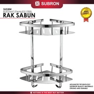 2-tier stainless steel soap rack SUS 304 multi-purpose stainless steel rack/ 2-tier 304 stainless st