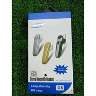 D8 Samsung Bluetooth headset wireless