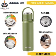 DODGE Termos Tumbler Botol 930ML SUS316 Water Botol Flask Botol Water bottle 770/930ml SUS316 SUS316