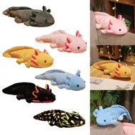 [lzdxwcke3pu] Axolotl Plush Doll 17.72inch Lifelike Axolotl Plush Throw Pillow Axolotl Plush