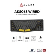 Ajazz AKS068 Wired Version 68Key Mechanical Keyboard