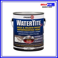 Zinsser Watertite Mold &amp; Mildew-Proof Waterproofing Paint 1 Gal [Bulky]