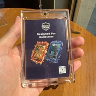 [Ready] One-touch Magnetic Card Holder Acrylic 55pt 130pt TCG Pokemon One-Piece Sports Card Pokemon 