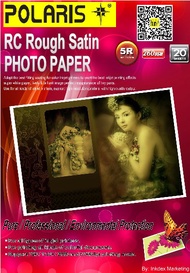 Polaris RC Rough Satin Photo Paper 260gsm (5R)