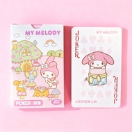 Sanrio | Genuine Sanrio Hello Kitty Blackjack Playing Cards Cute Kuromi Melody Pokers Toys For Parti