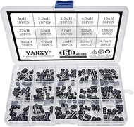 150pcs 15 vlaues 1uH-100mH 6 * 8 mm 0608 Inductor Pure Copper I-Shaped Inductor 1uH 2.2uH 3.3uH 4.7u