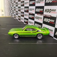 Hot Wheels '69 Pontiac GTO Green New Loose Giftpack 2013 Muscle Mania