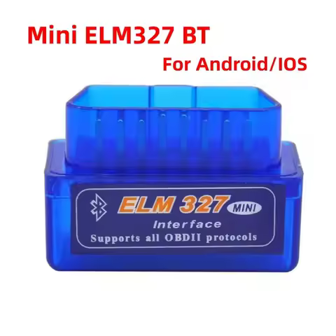 New Mini ELM327 Bluetooth V2.1 OBD2 Auto Car Diagnostic Scanner ELM 327 Bluetooth For Android/IOS OD