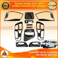 Nissan Urvan NV350 2014-2017 Black / Chrome/Urvan NV350 Accessories Parts/Garnish Cover/Gas Tank Cov