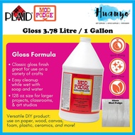 Plaid Mod Podge Non Toxic Waterbase SealerDecoupage Glue & Finish [3.78 Litre / 1 Gallon] (Gloss / M