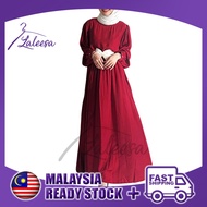 LALEESA DRESS IZMA LD225325 Jubah Muslimah Jubah Abaya Dress Muslimah Plus Size Baju Raya 2024