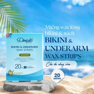 Dimples Premium Hair Removal Wax Pads – Imported from England – For Face, Armpits, Bikini – 20 Piece