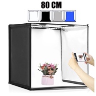80cm Portable Photo Studio Folding Photo Box Led Soft Box Picture Studio Photography Studio Box