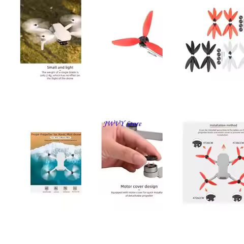 573A 1 Set for Mavic Mini 2/for Mavic Mini Quick-Release Propellers Guard Props Repai