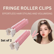 [SG INSTOCK] Fringe Curler (2 pieces) | Air Bang Roller Clips / Hair Curler Clips