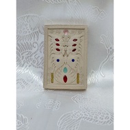 Authentic Kruba Krissana Butterfly Amulets Thep Sampok Super Jumbo Dream Butterfly Real Gold Takrut 