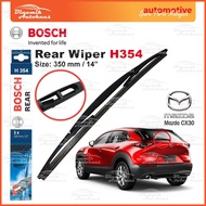 Mazda CX30 Car Windshield Rear Wiper Belakang Kereta Size 14 Inch (1 Pcs) Bosch Rear Back Wiper H354