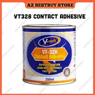 V-Tech VT-328 Contact Adhesive 250ml Formica Glue Table Laminate Glue Carpet Glue CA Glue Gam Kasut 