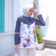 Batik Nayawa || Ferra Blouse Batik Modern ||Batik Kekinian || Blouse