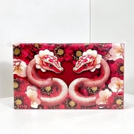 Dior 迪奥 雙花蛇藍金口紅小樣五件套（5A01編碼）配禮袋 含82眼影 化妝品套裝 香港順豐包郵