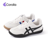 Corolla Retro Style White Black Lightweight Casual Shoes - Stylish and Comfortable for Walks