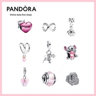 [Duty Free] PANDORA 100% AuthenticS925 Sterling Silver Jewelry Bracelet Bracelet Charm Pendant 2024 