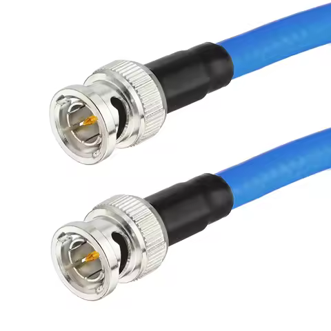 Superbat 75ohm BNC Male to Plug HD SDI Extension Cable 3G 6G Belden 1694A for HD-SDI 3G-SDI 4K 8K SD