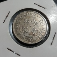 Hong Kong - 50 Cents 1951 : Koin / Asing / Kuno