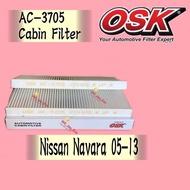 OSK AC-3705 CABIN FILTER NISSAN NAVARA D40 AC-3705 (1SET=2PCS)