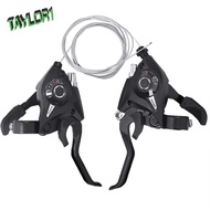 TAYLOR1 Bicycle Shifter Levers, 3x7 21 Speed 3x8 24 Speed 21 Speed Bicycle Shifter, Thumb Gear Shift