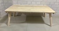 T06 โต๊ะญี่ปุ่นเหลี่ยม(ลบมุม)80*50*28 CM.