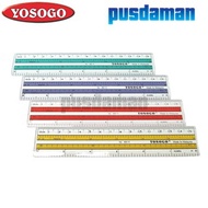Yosogo Plastic Ruler - 8815