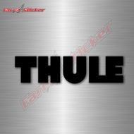 stiker roof box sticker THULE 6 cm