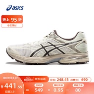 亚瑟士ASICS男鞋运动鞋缓震透气跑鞋 GEL-FLUX 4 1011A614-008【YH】 白色/棕色 43.5