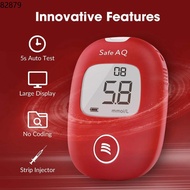 antigen test kit mmol/L Safe AQ Smart Blood Sugar Monitor Glucometer with Blood Glucose Test Strips