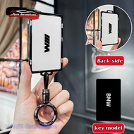 BMW card key case BMW NFC key cover 1/2/3.etc Series BMW X BMW i BMW M2.etc key case White shell bla