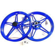 Y15ZR/Exciter150/Mxking150 Enkei Sport Rims FG510 bush and bearing F.1.60x17 R.1.60x17 Enkei Timbul