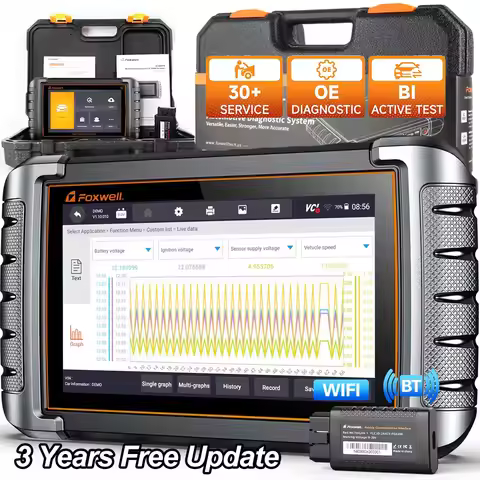Foxwell NT809 Pro All System Bidirectional Car OBD2 Scanner Diagnostic ScanTool