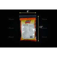 Zipper Zip Lock Plastic Bag 8x12 inch/Zipper Bag/Resealable Clear Plastic Bag/Zipper Plastic Bag [10