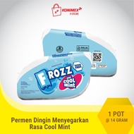 FROZZ Coolmint permen bebas gula rendah kalori & dingin menyegarkan
