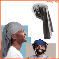 WIT Breathable Soft Durag Skull Hat Stretchy Headwear for Men for Cycling Climbing