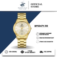 Beverly Hills Polo Club BHPC Jam Tangan Wanita Ladies Stainless Steel Quartz Watch BP5047Y