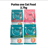 Purina one 2.7kg Cat Dry Food / Dry Cat Food / Cat food / Purina one indoor / Purina one Adult / Pur