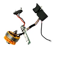 Well Made- 16.8V Brushless Motor for Electric Drill 12 Teeth Two-Speed Mode with Control Board