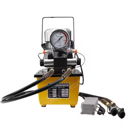 DB075-D2 Double Action Pedal Switch Control 220V / 380V 700 Bar Electric Hydraulic Oil Pump