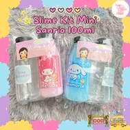 Sanrio Mini Slime Kit 100ML By New.Slim.Mks2 | Diy Slime Activator + Glue | Educational Toys for Chi