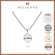MILLENNE Match The Stars Aries Zodiac Sign Sterling Silver Pendant Necklace For Women