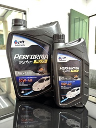PTT น้ำมันเครื่องรถยนต์  Performa synthec plus 10w-40 เบนซิล ขนาด 5 ลิตร